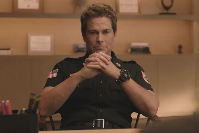 <p>FOX via Getty</p> Rob Lowe in the "9-1-1 Lone Star"