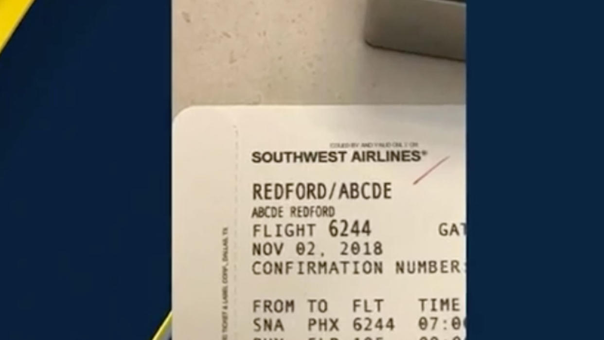 A Texas mum claims Southwest Airlines staff agent 'mocks' girl's Abcde name.