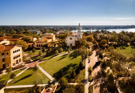 A picture of Rollins College courtesy of the school's website, Rollins.edu.