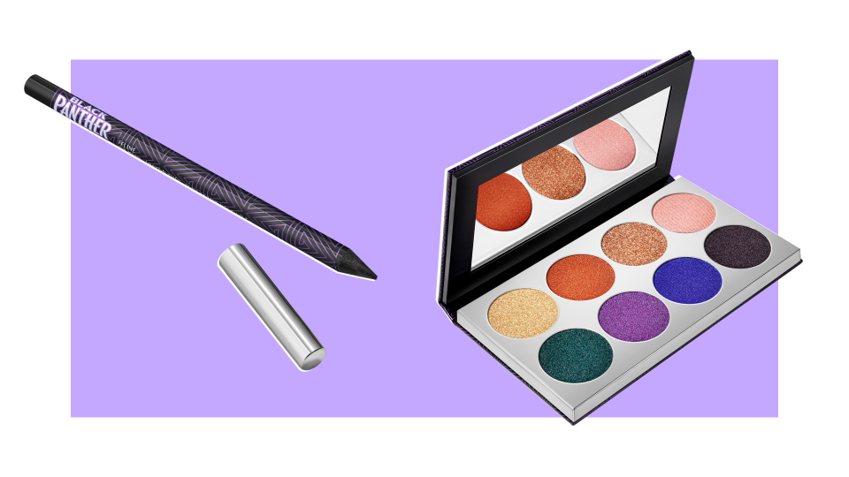 Enhance your eye makeup with the Eye Kohl (left) and the x8 Eye Shadow Palette (right).