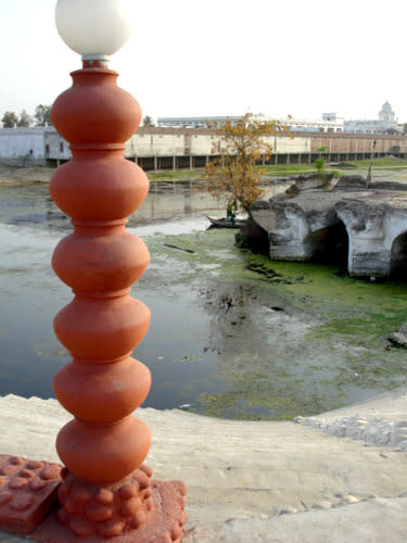 <p>River bank at Sultanpur Lodhi, where Guru Nanak is said to have first taken a dip and then uttered the sacred word known as Gurbani. There has been a rural volunteer movement here that has brought a river Kali bein back to life. A river that had died in 1955. This could be considered a<a href="http://www.cultureunplugged.com/documentary/watch-online/play/913/The-Root-and-The-Tree" rel="nofollow noopener" target="_blank" data-ylk="slk:Living monument;elm:context_link;itc:0;sec:content-canvas" class="link "> Living monument</a>, in a way that the Ganga is for Hindus.</p>