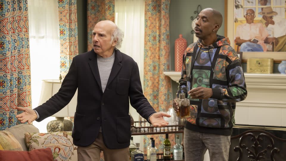 Larry David and J.B. Smoove in "Curb Your Enthusiasm." - John Johnson/HBO