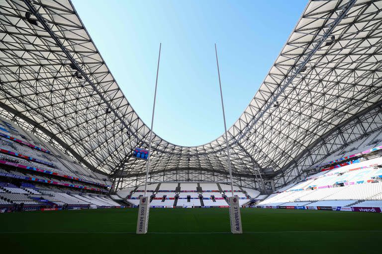 El estadio Velodrome de Marsella tiene capacidad para unas 68.000 personas