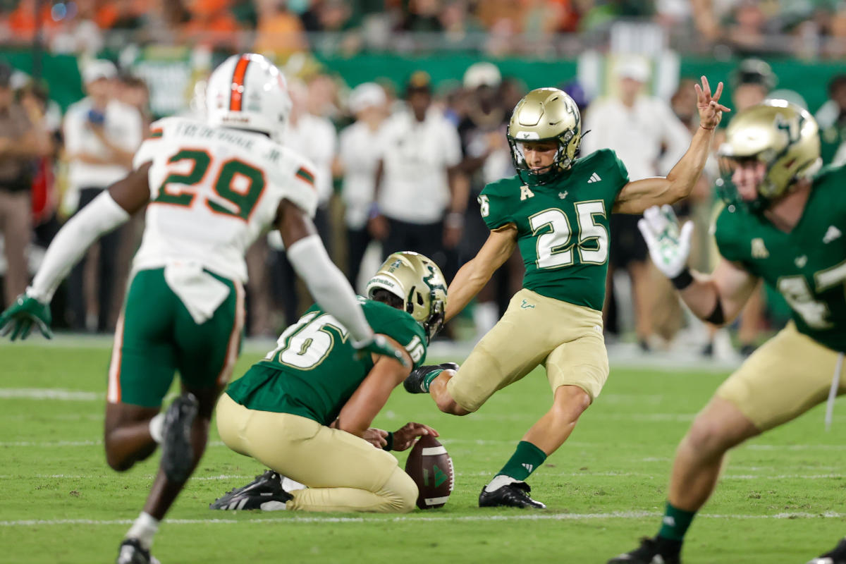 USF can play impressive first halves against any opponent. Now for the second