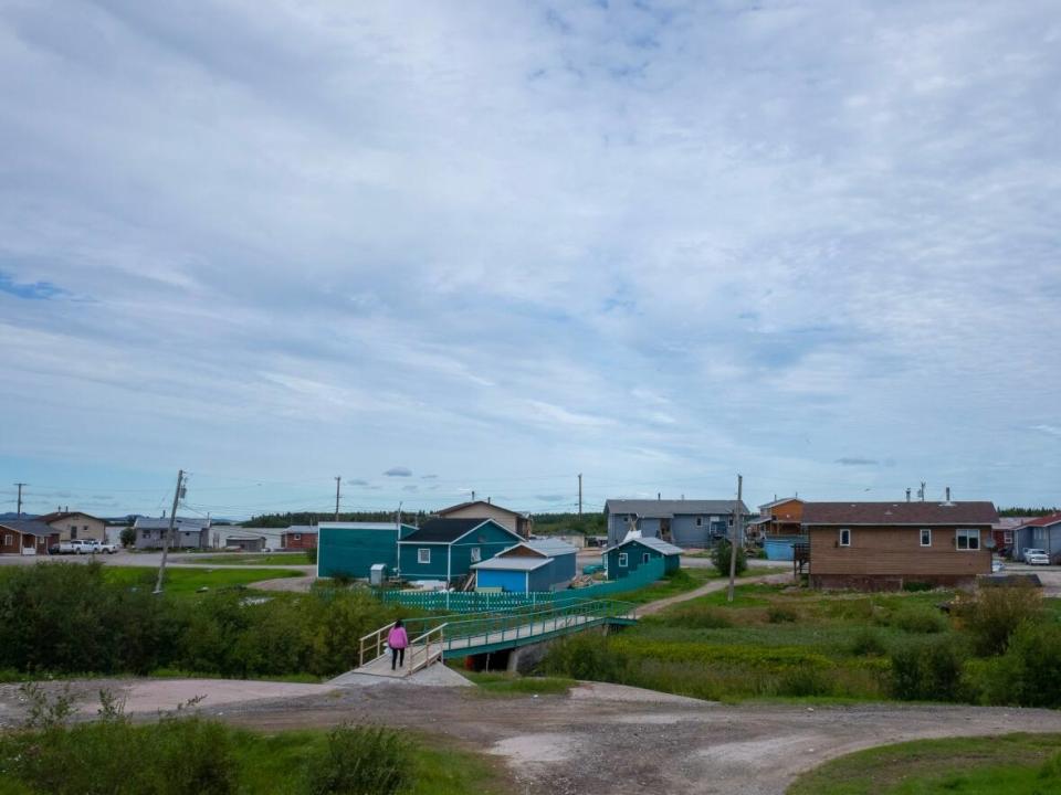 The containment order for Behchokǫ̀, scheduled to be lifted on Oct. 29, has now been extended until Nov. 8. (Walter Strong/CBC - image credit)