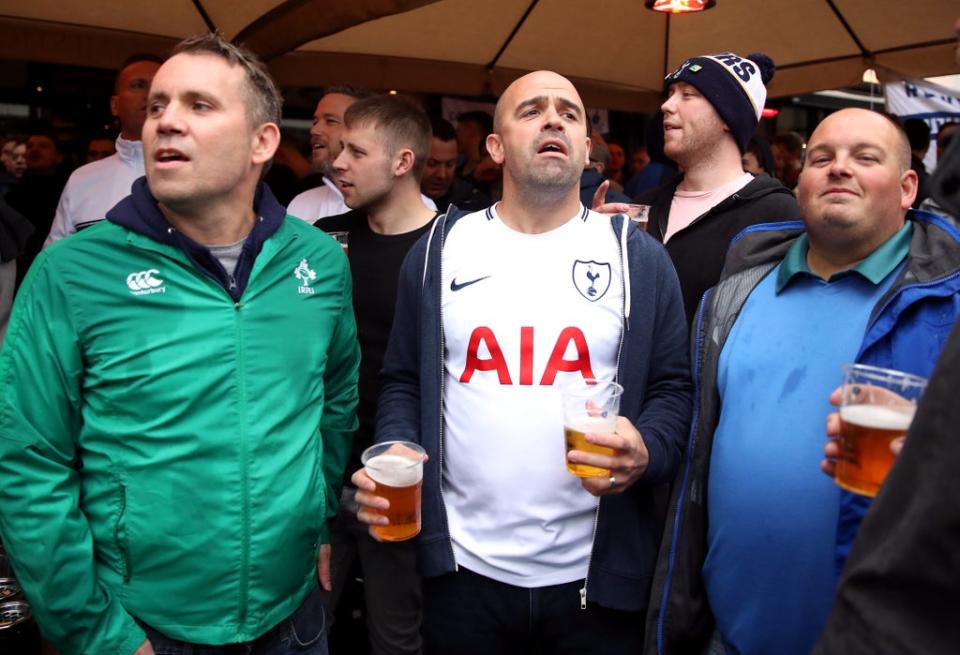 Football fans could be allowed to drink at matches if the recommendations of a fan-led review are accepted (Adam Davy/PA) (PA Archive)