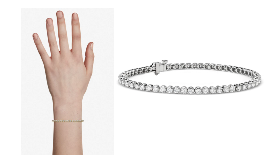 Best gifts for moms: Blue Nile Diamond Tennis Bracelet