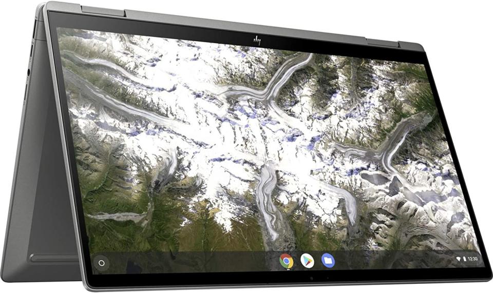 HP Chromebook x360 14”  2-in-1 Touchscreen Laptop.  Image via The Source.