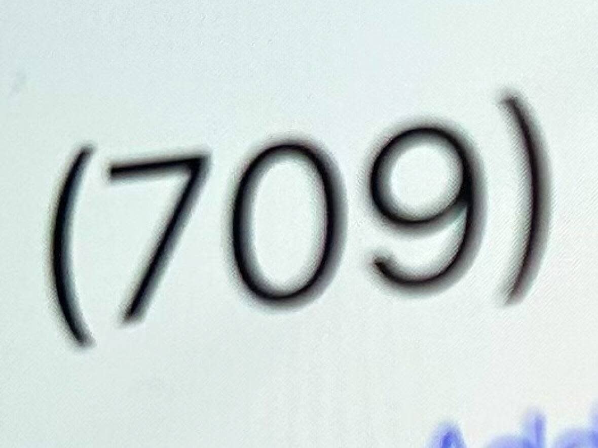 Beginning on Saturday, local 10-digit dialing is mandatory in Newfoundland and Labrador. That means you'll need to dial 709 before any local phone call. (Alex Kennedy/CBC - image credit)