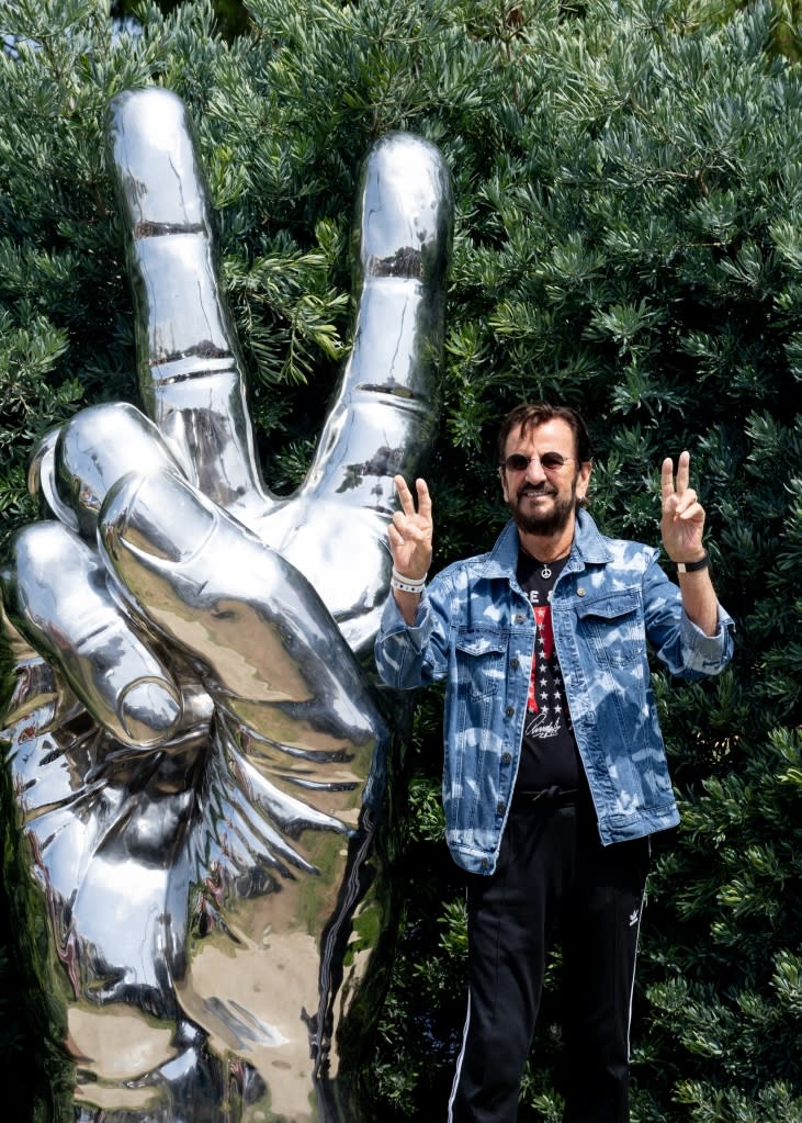 Ringo Starr at Ringo Starr’s Annual Peace & Love Birthday Celebration held on July 7, 2023 in Beverly Hills, California.