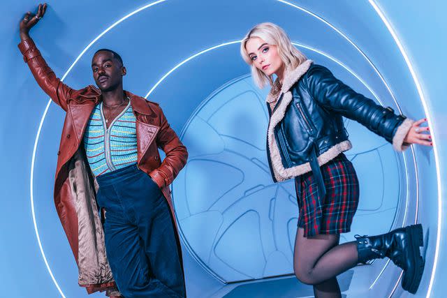 <p>James Pardon</p> Ncuti Gatwa and Millie Gibson in the new season of 'Doctor Who.'