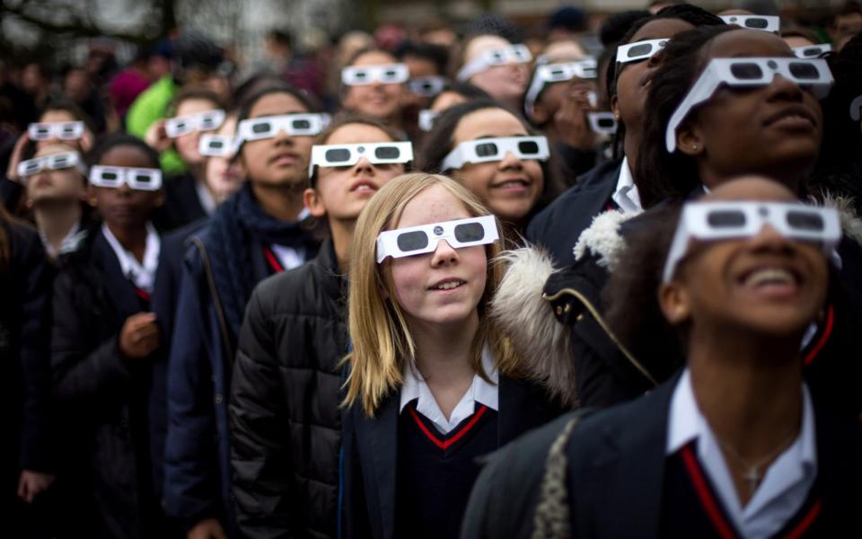 Get your eclipse goggles at the ready... - Getty