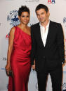 BEVERLY HILLS, CA - FILE: Actress Halle Berry and Olivier Martinez arrive at the 32nd Anniversary Carousel Of Hope Gala at the Beverly Hilton Hotel on October 23, 2010 in Beverly Hills, California. According to reports January 11, 2012 Halle Berry and Oliver Martinez are engaged. (Photo by Frazer Harrison/Getty Images)