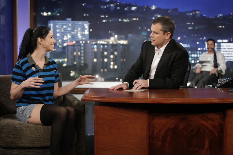 JIMMY KIMMEL LIVE - SARAH SILVERMAN, MATT DAMON