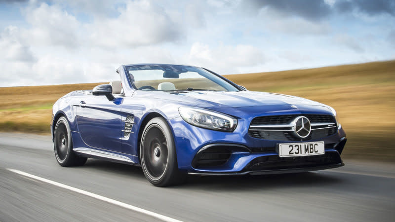 <p><strong>Mercedes-AMG SL 63</strong></p> <p>The Mercedes SL lineup loses its <a href="https://www.autoblog.com/2019/11/25/mercedes-amg-sl-63-discontinued/" data-ylk="slk:halo AMG SL 63;elm:context_link;itc:0;sec:content-canvas" class="link ">halo AMG SL 63</a> variant after 2019, which means the SL 450 and SL 550 will be the only two available in 2020. Mercedes has never sold this SL in high quantities, but it’s sad to see this super quick AMG model go away. As things stand today, Mercedes has the <a href="https://www.autoblog.com/2017/12/07/2018-mercedes-benz-s-class-coupe-cabriolet-review/" data-ylk="slk:S 63 Cabriolet;elm:context_link;itc:0;sec:content-canvas" class="link ">S 63 Cabriolet</a> and <a href="https://www.autoblog.com/2017/04/04/2018-mercedes-amg-gt-c-roadster-first-drive-review/" data-ylk="slk:AMG GT Roadster;elm:context_link;itc:0;sec:content-canvas" class="link ">AMG GT Roadster</a> available for anyone wanting a fast droptop. If one of those cars don’t fill the void for you … maybe drive them again. They’re truly fantastic in their own separate ways.</p>