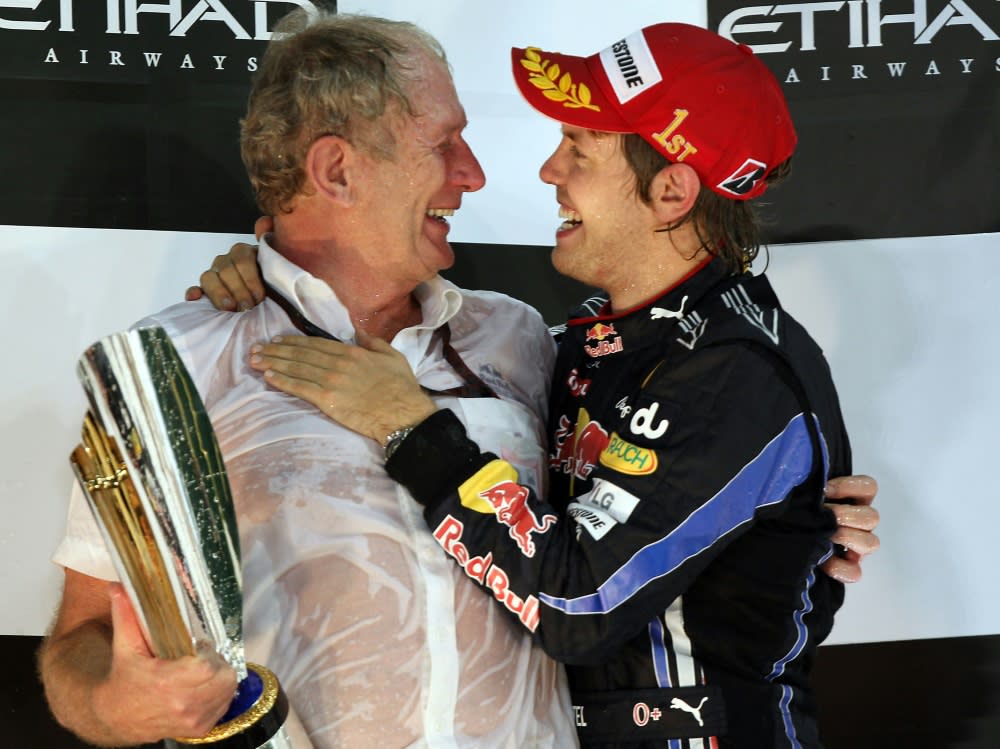 Marko und Vettel bildeten ein Erfolgsgespann (KARIM SAHIB)