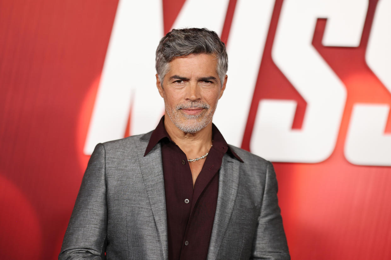 Esai Morales en la premiere en Nueva York de  