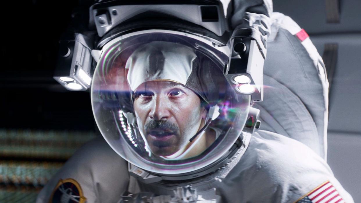 Chris Messina stars as an American astronaut aboard the International Space Station in "I.S.S.," which was shot in Wilmington.