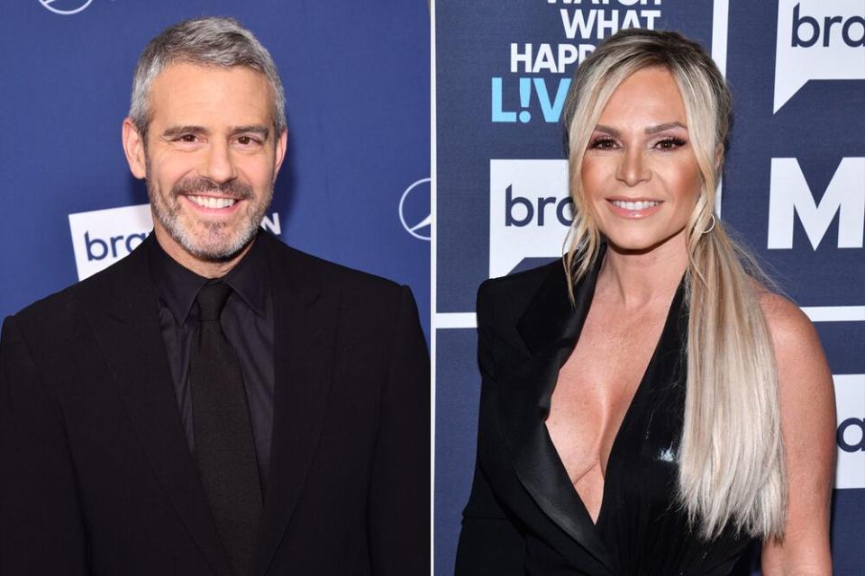 Andy Cohen and Tamra Judge | Charles Sykes/Bravo/NBCU Photo Bank via Getty