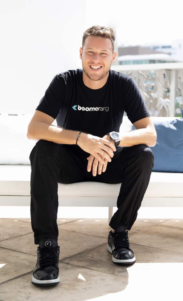 Skyler Logsdon is the cofounder and CEO of Boomerang, a lost and found technology platform.