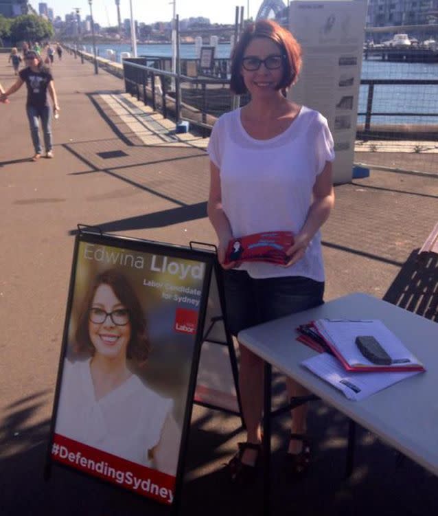 Edwina Lloyd is advocating for better access to the drug court and programs for people with drug and mental health issues. Photo: Twitter/@Urban_Eddie