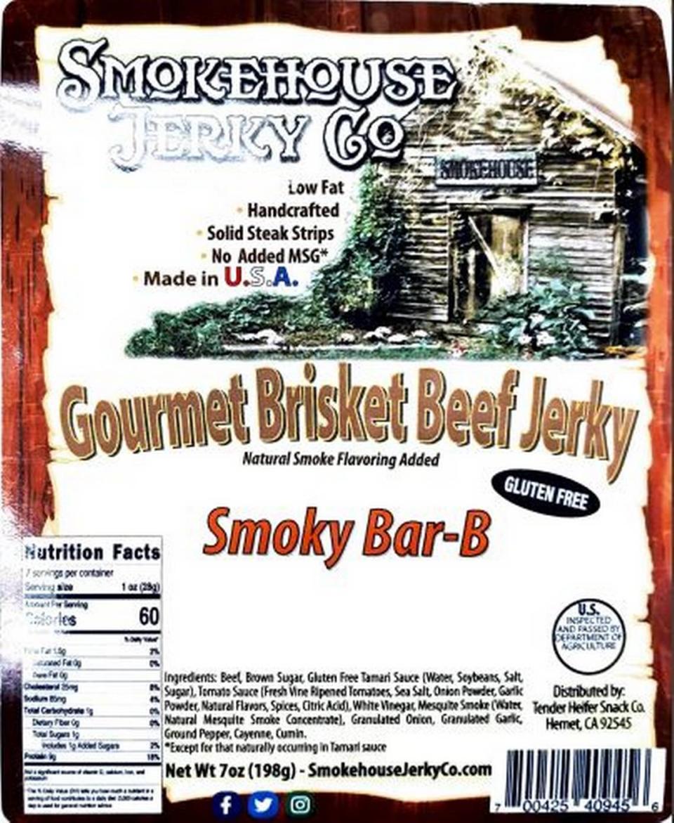 One of the Smokehouse Jerry varieties recalled