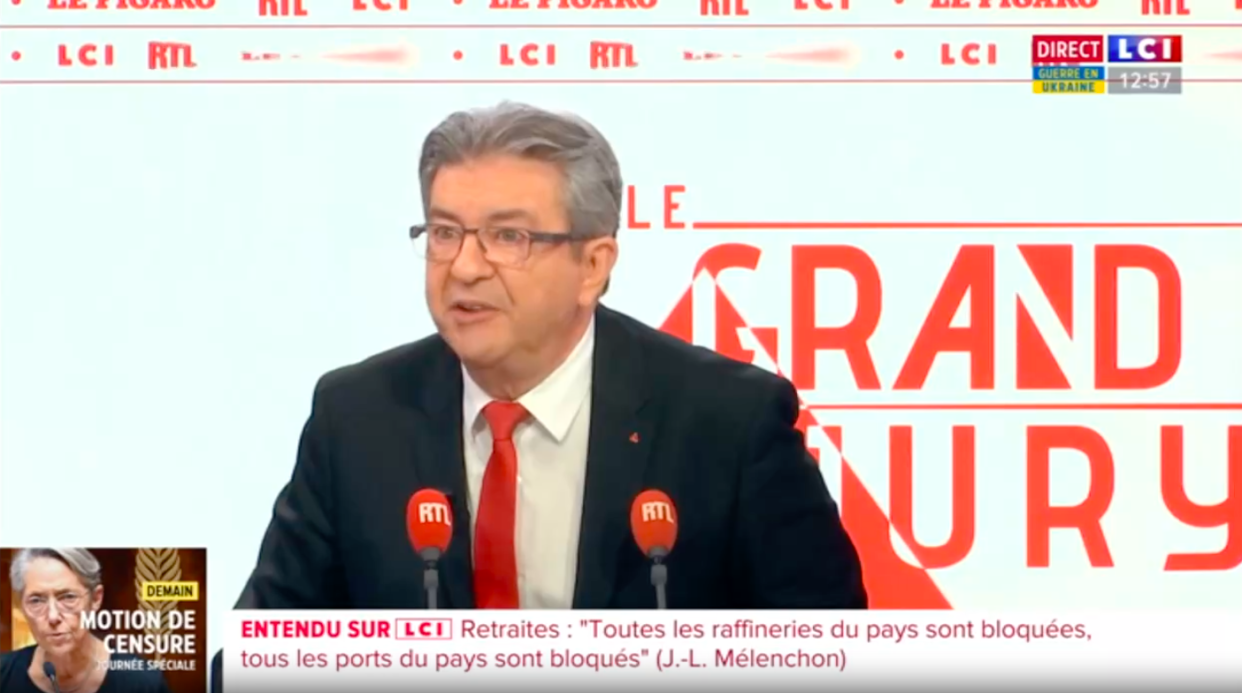 Mélenchon et Zemmour « bons copains » ? « Je ne suis pas son ami », réplique l’insoumis