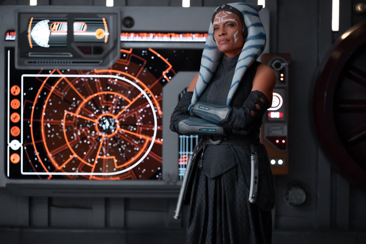 Rosaria Dawson as Ahsoka  (Disney+/PA)