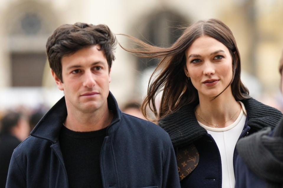 Billionaire venture capitalist Josh Kushner (left) and his supermodel wife Karlie Kloss (right) are buying publication rights to Life magazine. Getty Images