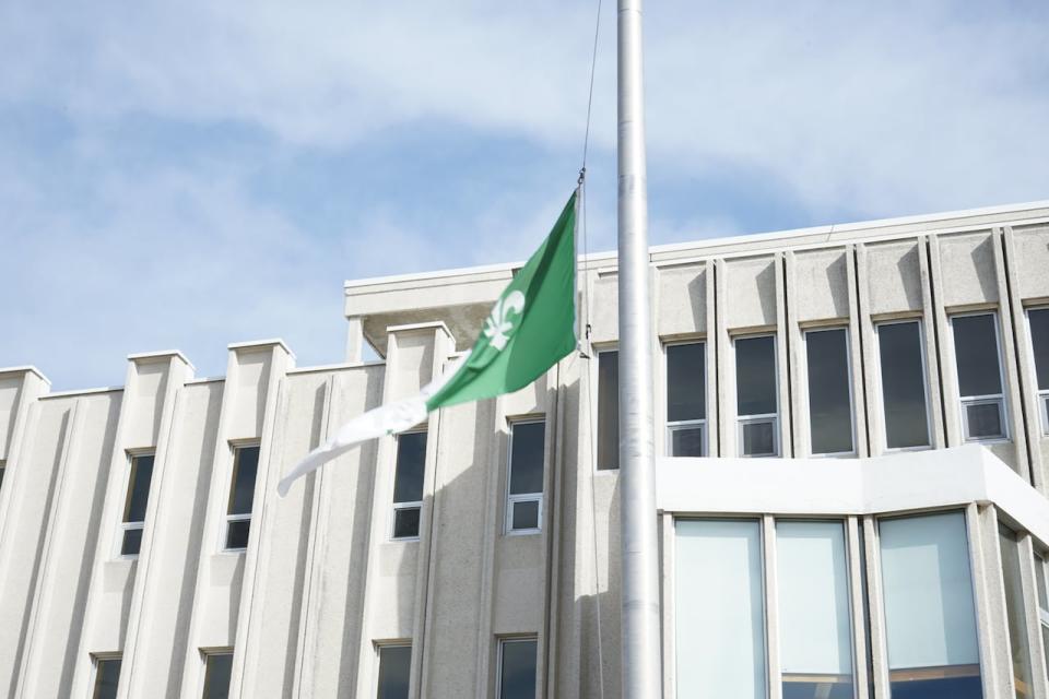 The Franco-Ontarian flag was first raised at the University of Sudbury in 1975.