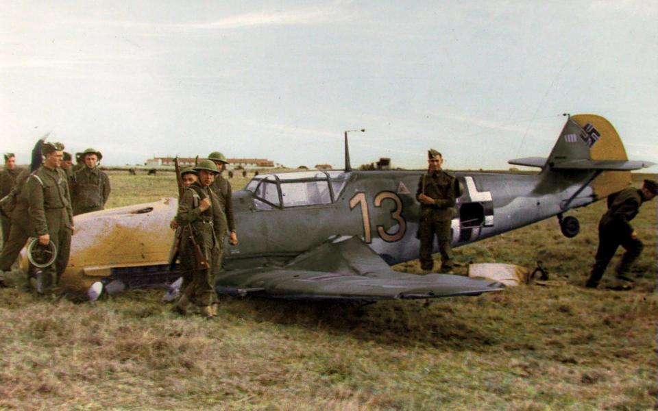 German Messerschmitt 109 - BNPS