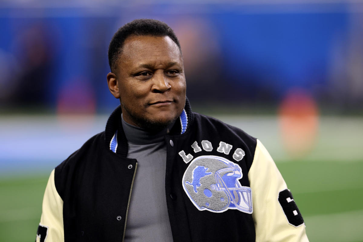Barry Sanders, Lions legend, shares heart health scare over Father’s Day weekend