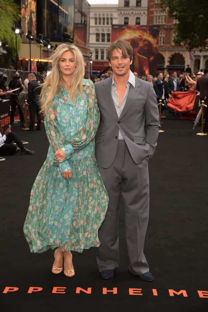 Tamsin Egerton and Josh Hartnett met on set of The Lovers