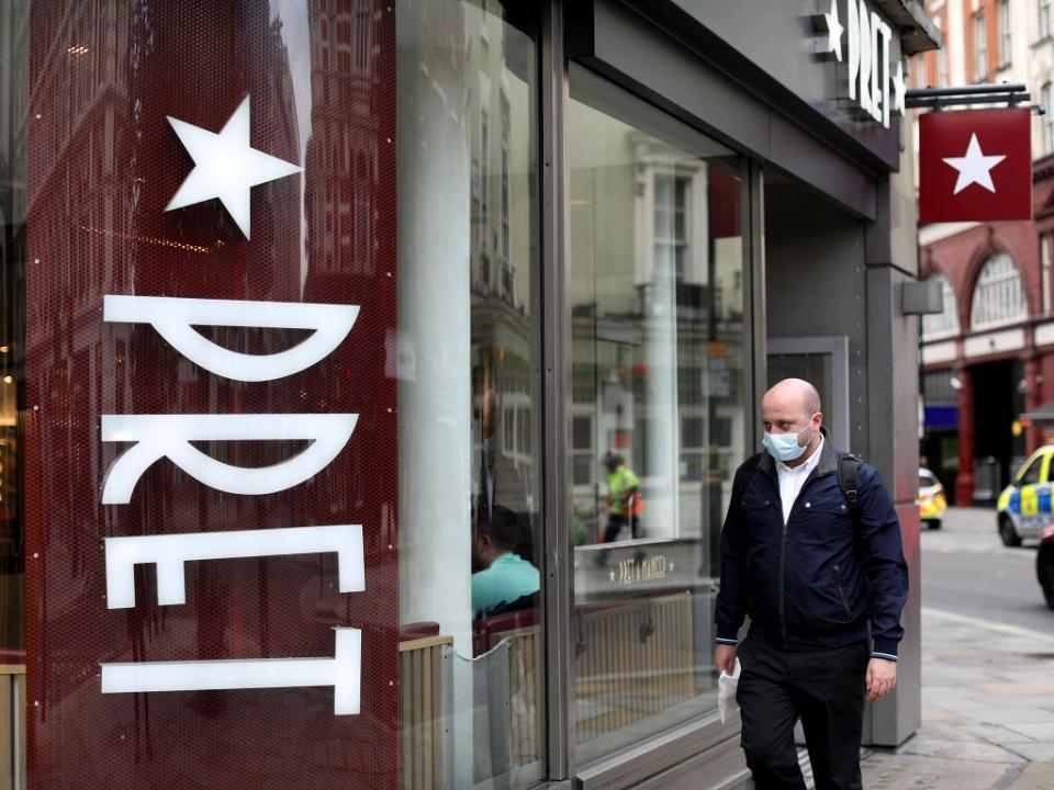 Pret has 550 shops worldwide  (AFP/Getty)