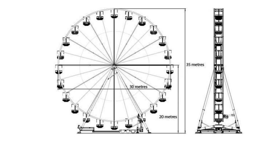 How the ferris wheel could look (Windsor and Eton Council)