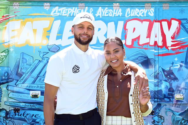 Noah Graham/Getty Stephen Curry and Ayesha Curry attend as Workday partners with Stephen and Ayesha Curry's Eat. Learn. Play. to host the Annual Workday Charity Classic '22 at Stanford Golf Course on August 29, 2022 in Stanford, California.