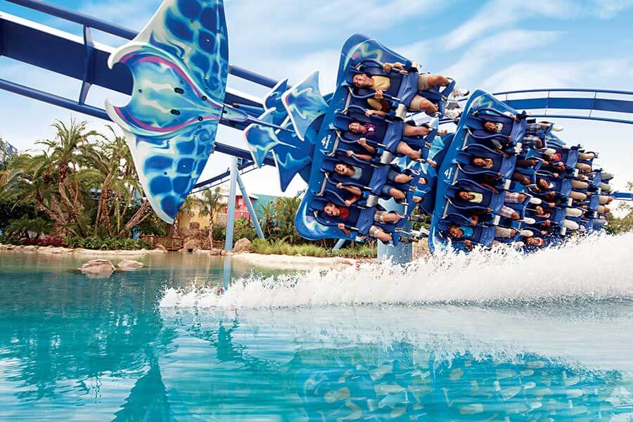 Splash your way through SeaWorld Orlando.