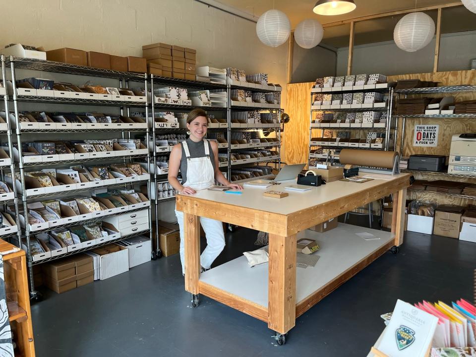 Artist and nature lover Jessie Tyree Jenness has built Root & Branch Paper Co. from a dining table operation into a successful wholesale business with a brick-and-mortar shop in Parkridge. June 22, 2023