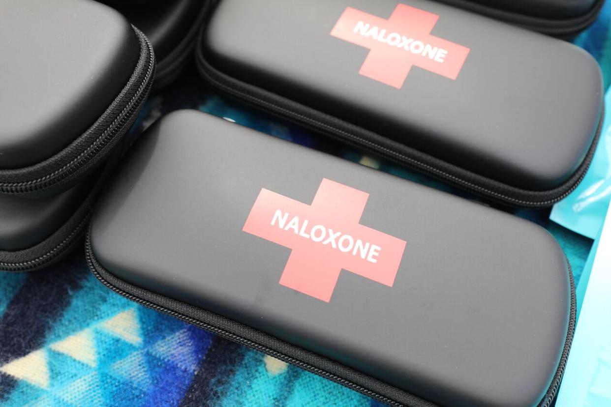 After two suspected overdoses and one death in Cole Harbour over the weekend, police are reminding the public of the dangers of illicit drugs and the availability of free naloxone kits, which can help reverse an overdose. (Alexander Quon/CBC - image credit)