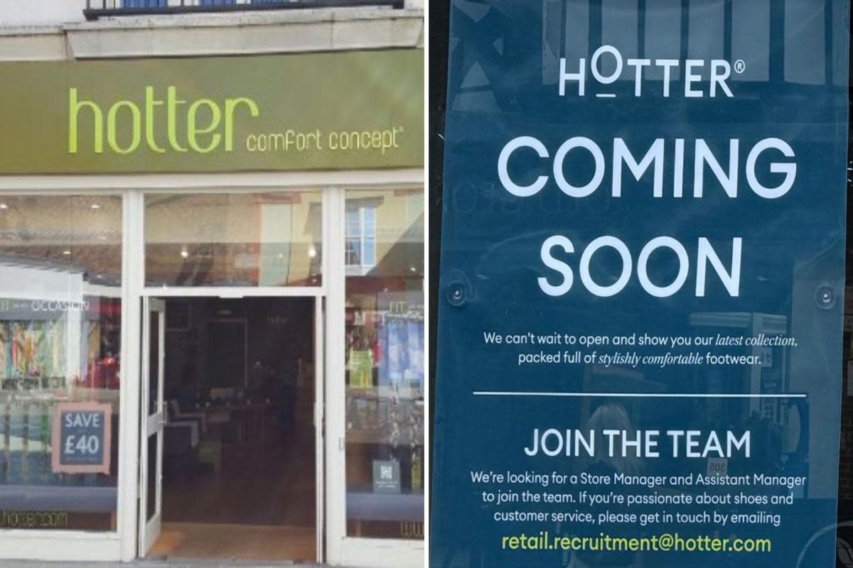 Hotter is to reopen in Salisbury <i>(Image: Newsquest)</i>