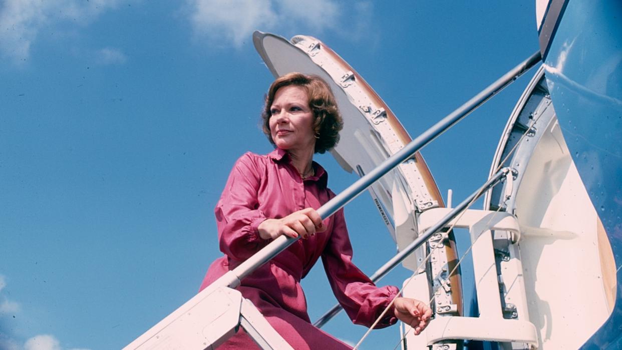  Former first lady Rosalynn Carter. 