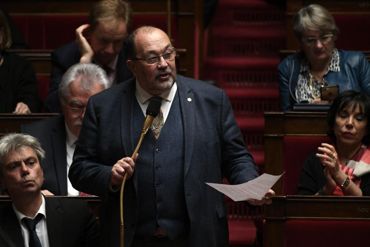 Jérôme Lambert, le 19 novembre 2019 à l'Assemblée nationale - Philippe LOPEZ / AFP