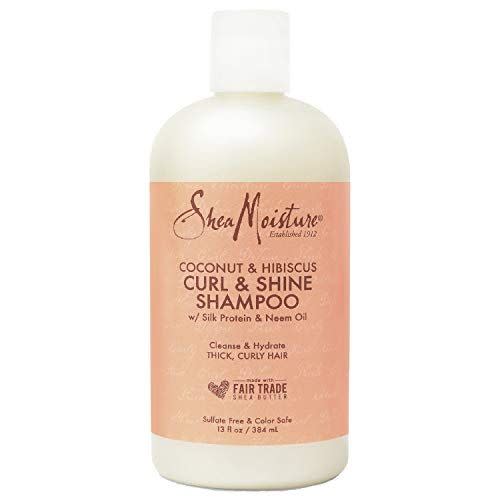 16) Curl and Shine Coconut Shampoo for Curly Hair