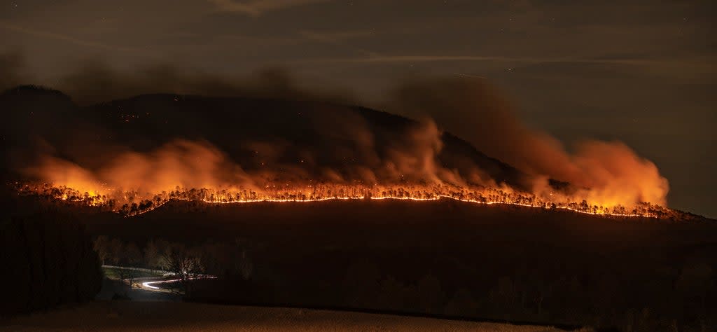 APTOPIX State Park Fire North Carolina (ASSOCIATED PRESS)
