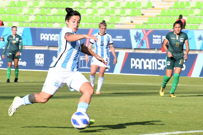 La selección argentina le ganó su único partido a Bolivia en los Juegos Panamericanos 2023