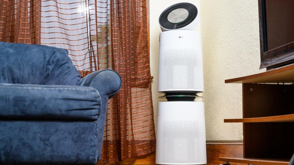 Smart features are abound in this air purifier.