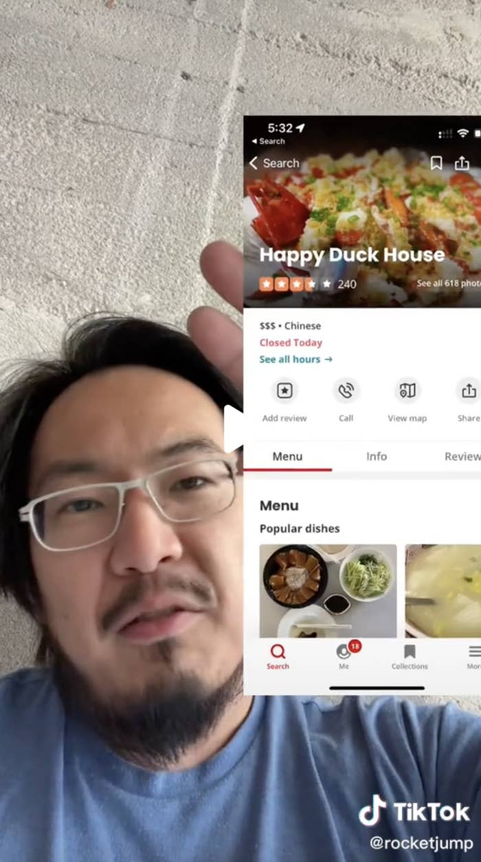 Screenshot from Freddie Wong's TikTok