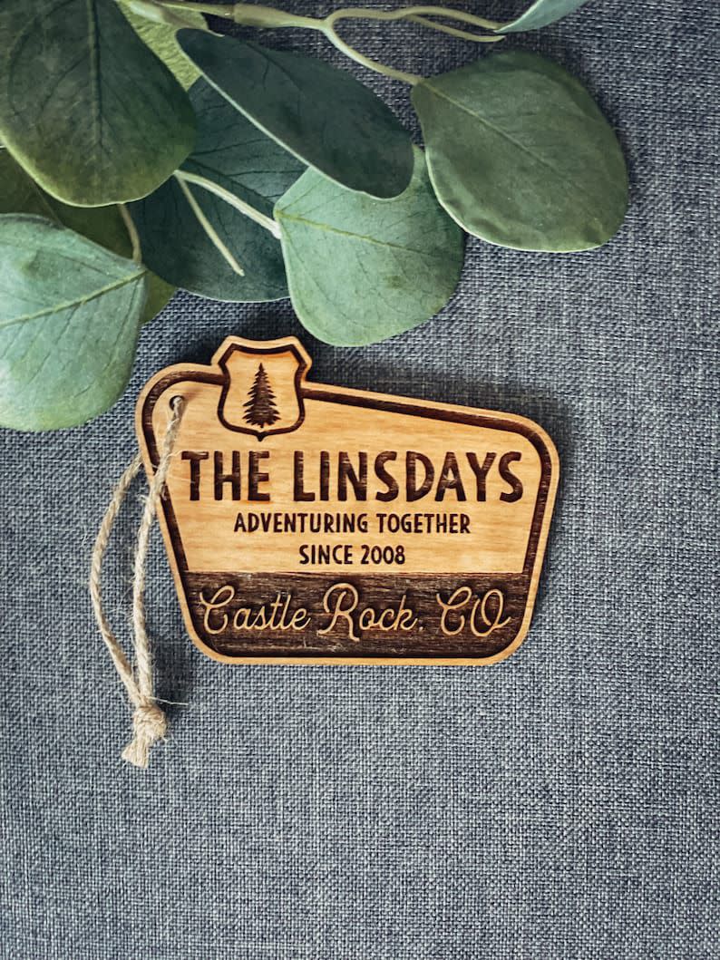 National Parks Personalized Ornament