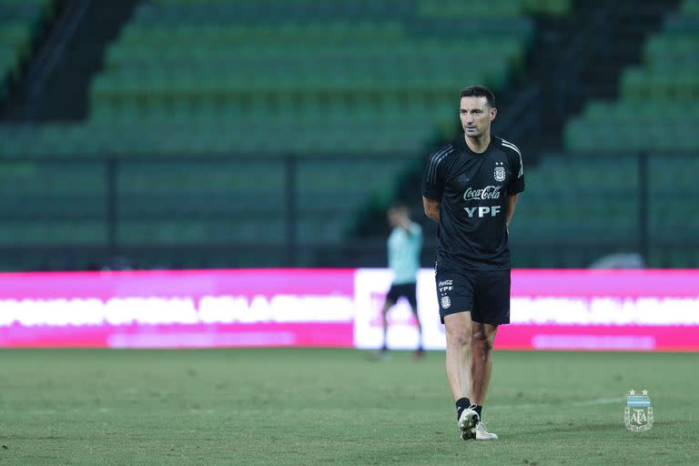 Lionel Scaloni y sus ideas antes del clásico ante Brasil por las Eliminatorias