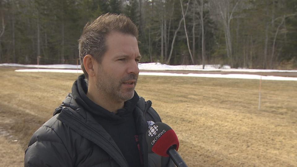 Jocelyn Arsenault wants to build a 20-lot development on his family's plot of land in Wellington, and says the federal funding will help him get an environmental assessment completed quicker. 